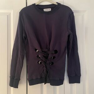 Derek Lam Navy Sweatshirt